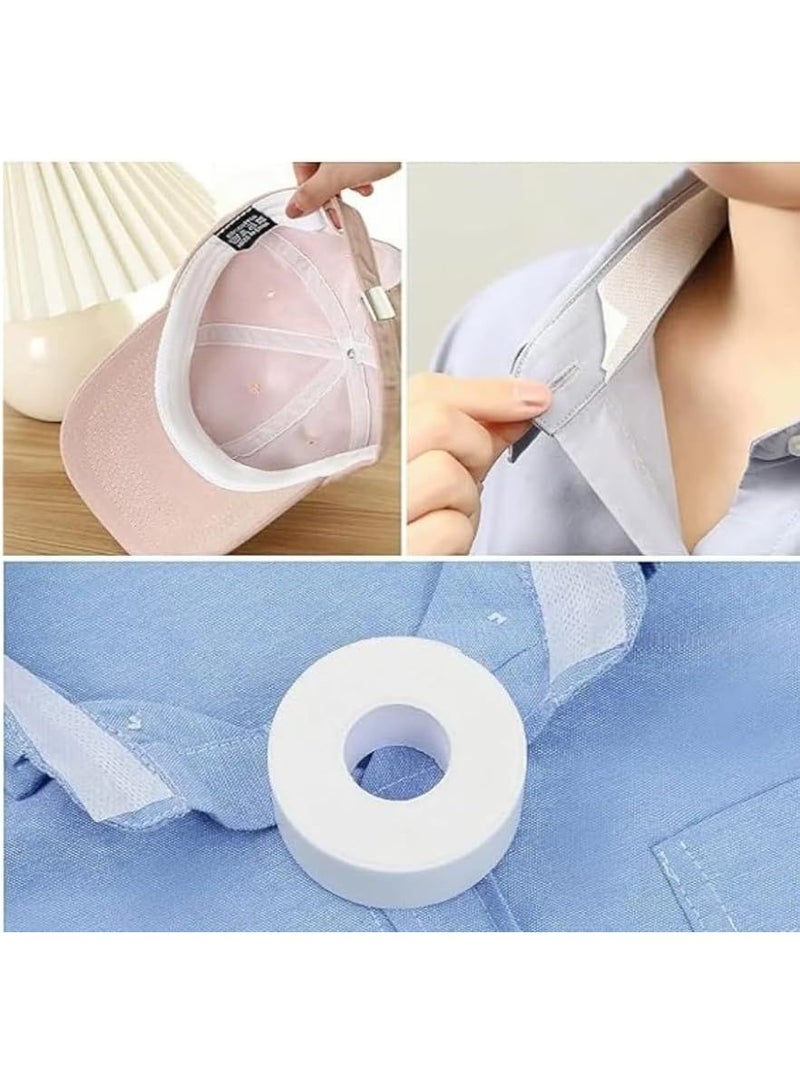 Disposable collar protectors - Self-adhesive shirt collar liners, one piece - Image 4